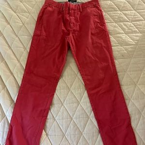 Bannon Republic Red Emersion Chino 30x32